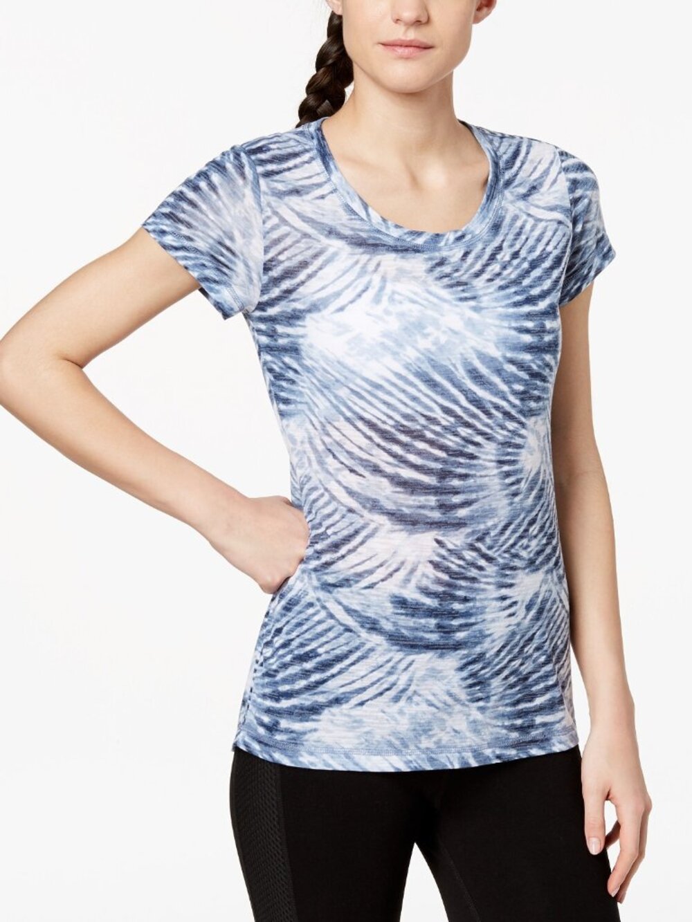 Ideology Womens Printed T-Shirt